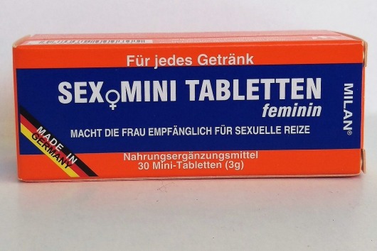 Возбуждающие таблетки для женщин Sex-Mini-Tabletten feminin - 30 таблеток (100 мг.) - Milan Arzneimittel GmbH - купить с доставкой в Иваново