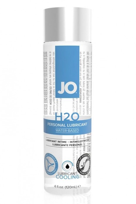 Охлаждающий лубрикант на водной основе JO Personal Lubricant H2O COOLING - 120 мл. - System JO - купить с доставкой в Иваново Охлаждающий лубрикант на водной основе JO Personal Lubricant H2O COOLING - 120 мл. - System JO - купить с доставкой в Иваново