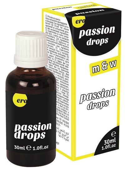 Возбуждающие капли для пар Passion drops M W - 30 мл. - Ero - купить с доставкой в Иваново