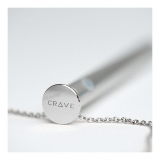 Стильный вибратор-кулон для массажа клитора Crave Vesper - Crave