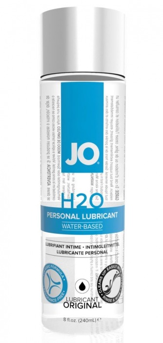 Нейтральный лубрикант на водной основе JO Personal Lubricant H2O - 240 мл. - System JO - купить с доставкой в Иваново