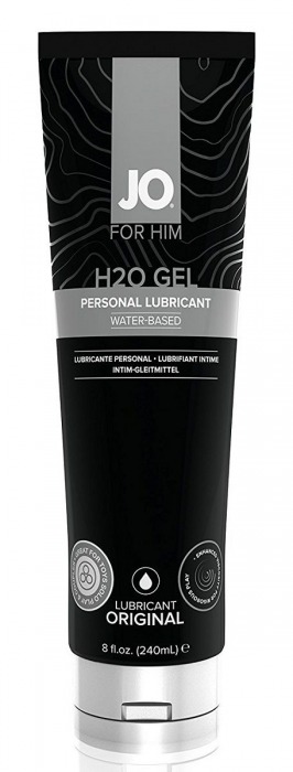 Лубрикант-гель для мужчин JO H2O GEL ORIGINAL - 240 мл. - System JO - купить с доставкой в Иваново