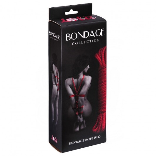 Красная веревка Bondage Collection Red - 3 м. - Lola Games - купить с доставкой в Иваново