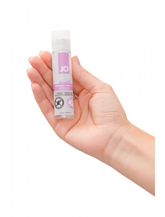 Лубрикант на водной основе для женщин JO AGAPE ORIGINAL - 30 мл. - System JO - купить с доставкой в Иваново