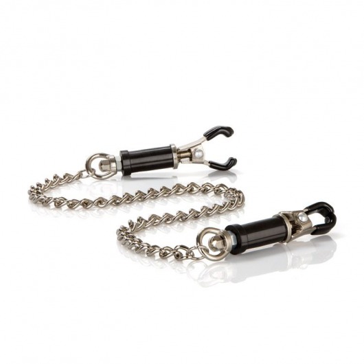Зажимы на соски Nipple Play Superior Nipple Clamps - California Exotic Novelties - купить с доставкой в Иваново
