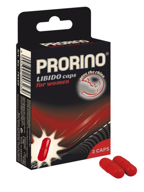 БАД для женщин ero black line PRORINO Libido Caps - 2 капсулы - Ero - купить с доставкой в Иваново