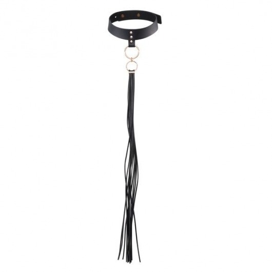 Ошейник с кистями Tassel Choker - Bijoux Indiscrets - купить с доставкой в Иваново