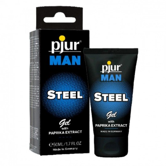 Эрекционный гель для пениса pjur MAN Steel Gel - 50 мл. - Pjur - купить с доставкой в Иваново