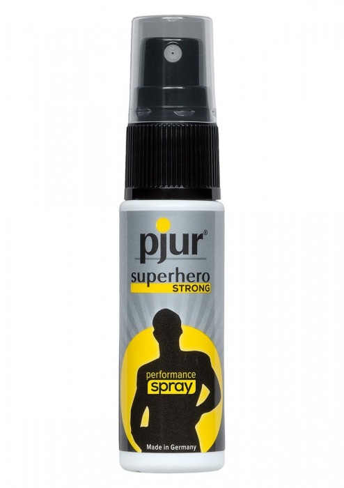 Спрей-пролонгатор длительного действия pjur SUPERHERO Strong Spray - 20 мл. - Pjur - купить с доставкой в Иваново