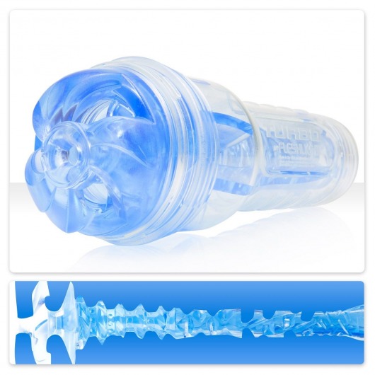 Мастурбатор Fleshlight Turbo - Trust Blue Ice - Fleshlight - в Иваново купить с доставкой