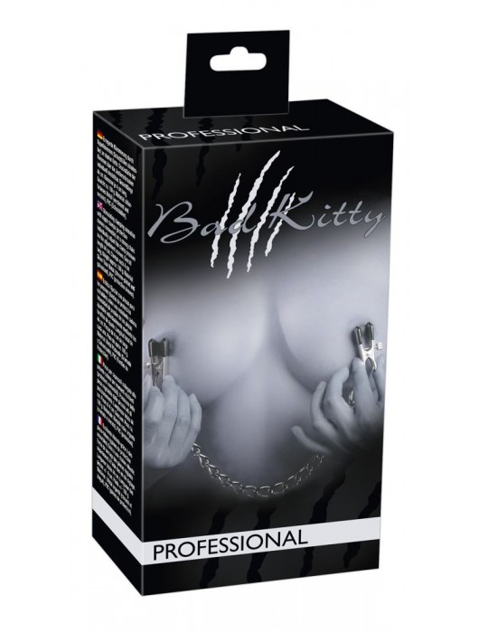 Металлические зажимы на соски Kette mit Klemmen с соединительной цепочкой - Orion - купить с доставкой в Иваново