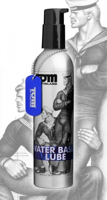 Лубрикант на водной основе Tom of Finland Water Based - 236 мл. - Доминирующее кольцо - купить с доставкой в Иваново