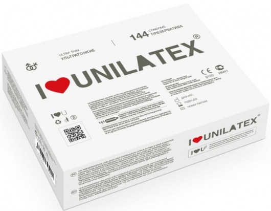 Ультратонкие презервативы Unilatex Ultra Thin - 144 шт. - Unilatex - купить с доставкой в Иваново