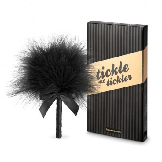 Пуховка для эротических игр Tickle Me Tickler - Bijoux Indiscrets - купить с доставкой в Иваново