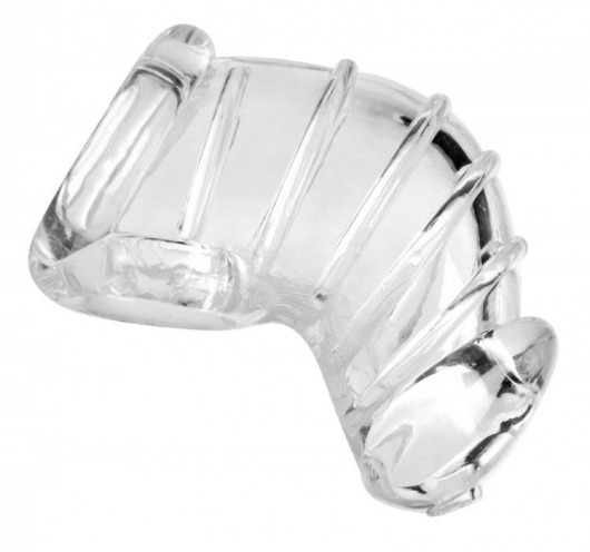 Насадка для ограничения эрекции Detained Soft Body Chastity Cage - XR Brands - купить с доставкой в Иваново