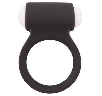 Чёрное эрекционное виброкольцо LIT-UP SILICONE STIMU RING 3 BLACK - Dream Toys - в Иваново купить с доставкой