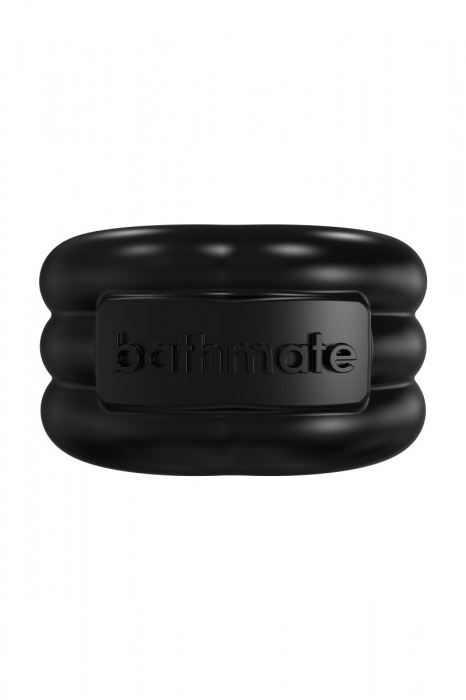Чёрное эрекционное виброкольцо Stretch - Bathmate - в Иваново купить с доставкой