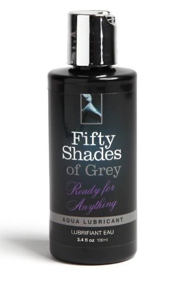 Лубрикант на водной основе Ready for Anything Aqua Lubricant - 100 мл. - Fifty Shades of Grey - купить с доставкой в Иваново