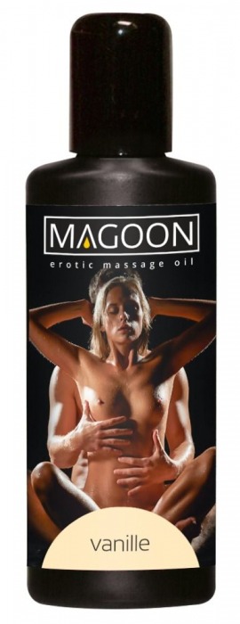 Массажное масло Magoon Vanille с ароматом ванили - 100 мл. - Orion - купить с доставкой в Иваново