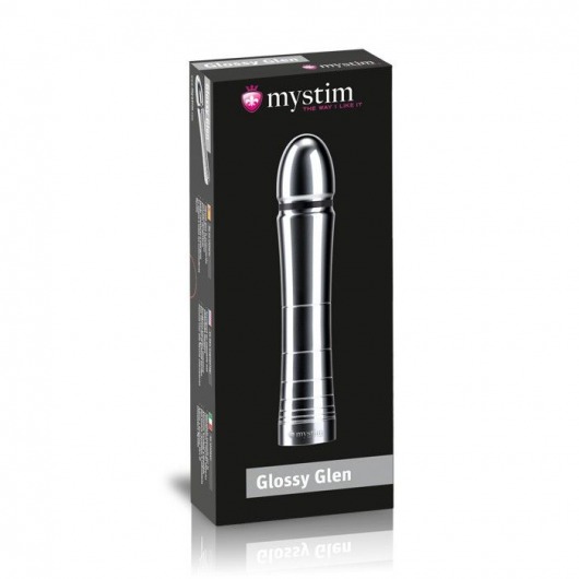 Фаллоимитатор для электростимуляции Glossy Glen Dildo - 14 см. - MyStim - купить с доставкой в Иваново