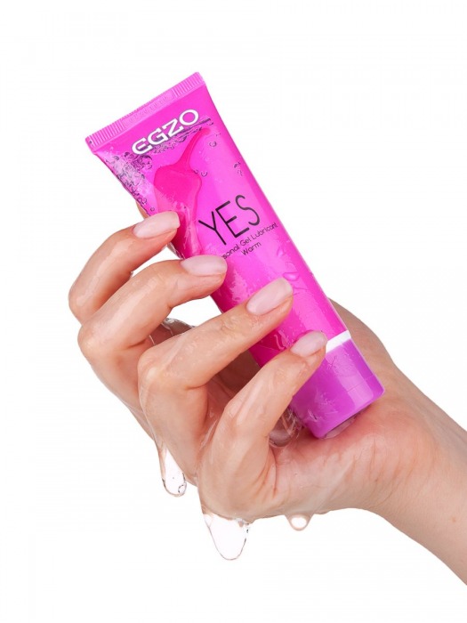 Согревающий лубрикант на водной основе Egzo Yes - 100 мл. - EGZO - купить с доставкой в Иваново