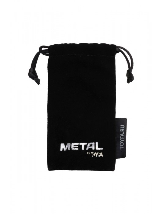 Серебристая анальная пробка с прозрачным кристаллом-сердцем - 8 см. - ToyFa - купить с доставкой в Иваново