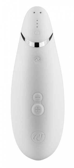 Белый бесконтактный клиторальный стимулятор Womanizer Premium - Womanizer