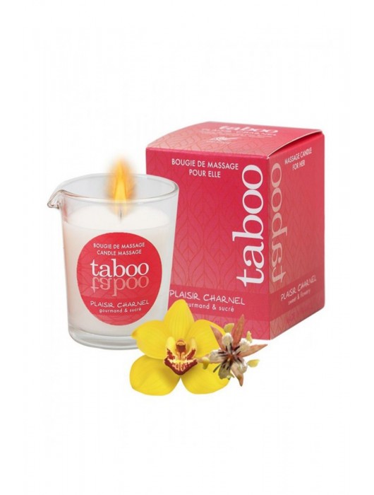 Массажное аромамасло с афродизиаками для женщин RUF Taboo Plaisir charnel - 60 гр. - RUF - купить с доставкой в Иваново