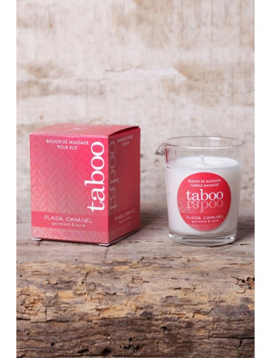 Массажное аромамасло с афродизиаками для женщин RUF Taboo Plaisir charnel - 60 гр. - RUF - купить с доставкой в Иваново