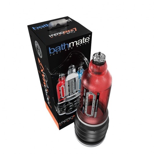 Красная гидропомпа HydroMAX7 Wide Boy - Bathmate - в Иваново купить с доставкой