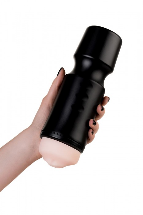 Мастурбатор-ротик A-Toys в черной колбе - A-toys - в Иваново купить с доставкой