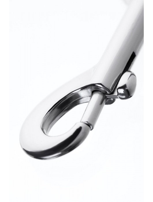 Серебристый двухсторонний карабин TOYFA Metal - ToyFa - купить с доставкой в Иваново