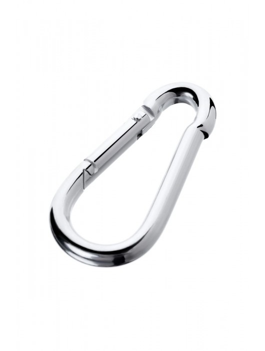 Серебристый карабин TOYFA Metal - ToyFa - купить с доставкой в Иваново