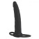 Чёрная насадка на фаллос для двойного проникновения Silicone Double Rider - 14 см. - California Exotic Novelties - купить с доставкой в Иваново