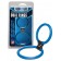 Синее двойное эрекционное кольцо Dual Rings Blue - Dream Toys - в Иваново купить с доставкой