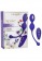 Фиолетовые виброшарики с электростимуляцией Impulse Intimate E-Stimulator Dual Kegel - California Exotic Novelties - купить с доставкой в Иваново