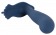 Синий вибростимулятор простаты Vibrating Butt Plug - 11,7 см. - Orion - в Иваново купить с доставкой
