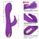 Фиолетовый вибратор-кролик с нагревом Jack Rabbit Signature Heated Silicone Rotating - 21,5 см. - California Exotic Novelties