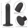 Черный силиконовый анальный стимулятор 7” Smooth Probe - 17,75 см. - California Exotic Novelties - купить с доставкой в Иваново