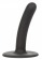 Черный силиконовый анальный стимулятор 7” Smooth Probe - 17,75 см. - California Exotic Novelties - купить с доставкой в Иваново