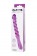 Фиолетовый двусторонний фаллоимитатор Tanza - 27,5 см. - A-toys