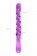 Фиолетовый двусторонний фаллоимитатор Tanza - 27,5 см. - A-toys
