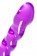 Фиолетовый двусторонний фаллоимитатор Tanza - 27,5 см. - A-toys