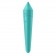 Бирюзовый мини-вибратор Ultra Power Bullet 8 - Satisfyer