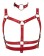Красный комплект БДСМ-аксессуаров Harness Set - Orion - купить с доставкой в Иваново
