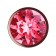Пробка цвета розового золота с малиновым кристаллом Diamond Ruby Shine L - 8,3 см. - Lola Games - купить с доставкой в Иваново