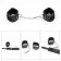 БДСМ-набор Deluxe Bondage Kit: маска, вибратор, наручники, плётка - Lovetoy - купить с доставкой в Иваново