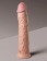 Телесный фаллоимитатор-реалистик King Cock Ellite Dual Density - 28 см. - Pipedream