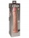 Телесный фаллоимитатор-реалистик King Cock Ellite Dual Density - 28 см. - Pipedream