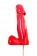 Красный леденец в форме члена со вкусом виски - 173 гр. - Sosuчki - купить с доставкой в Иваново